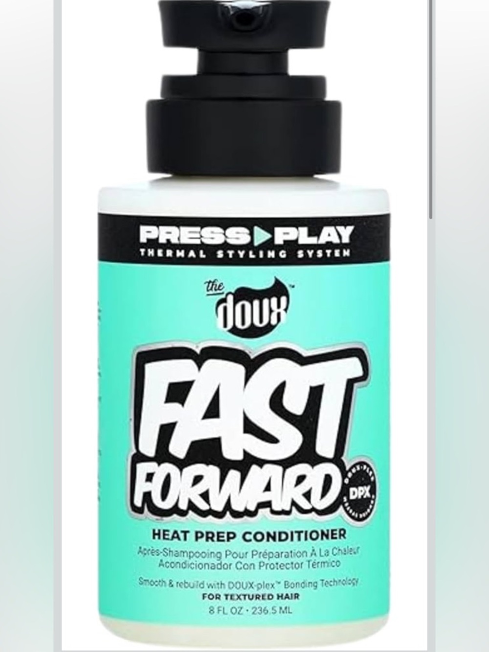 the doux FAST FORWARD Heat Prep Conditioner 8oz
